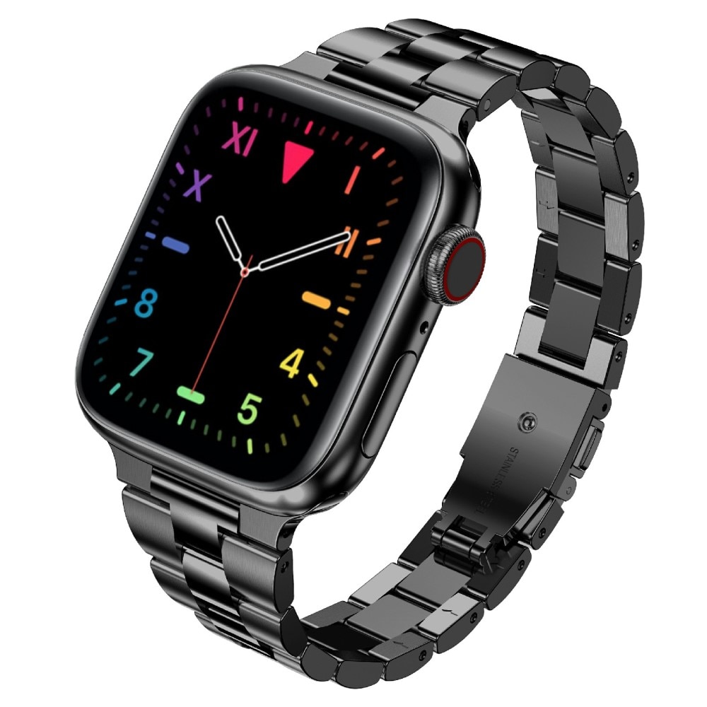 Slim Metallarmband Apple Watch 42mm svart