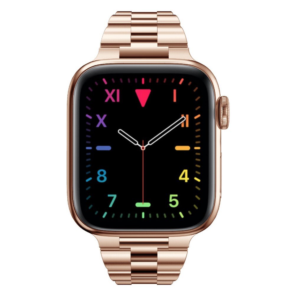 Slim Metallarmband Apple Watch Series 10 42mm roséguld