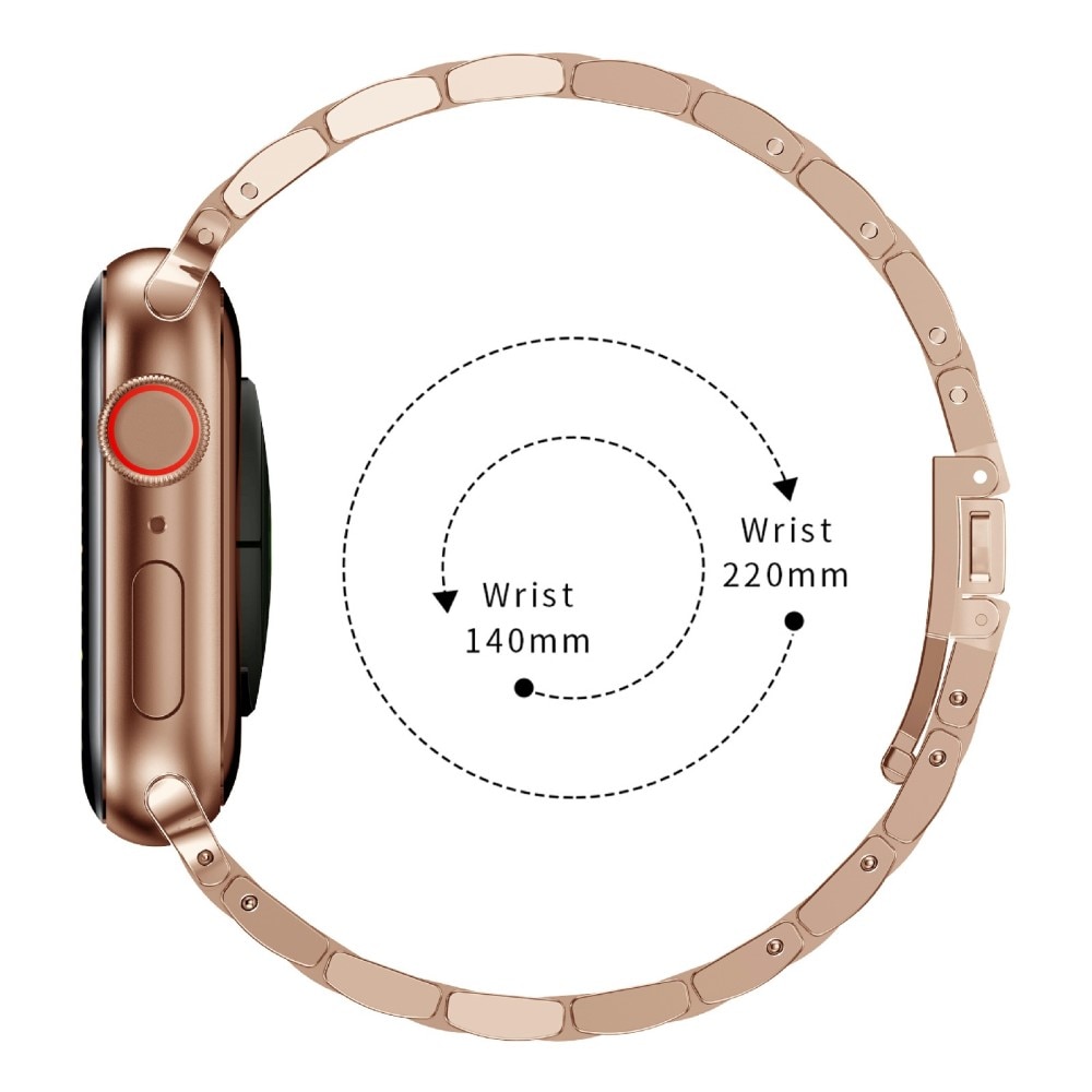 Slim Metallarmband Apple Watch 38mm roséguld