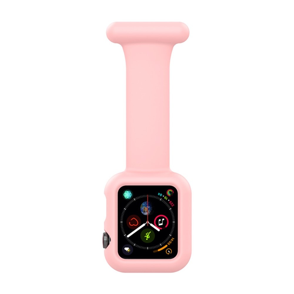 Apple Watch 41mm Series 9 skal sjuksköterskeklocka rosa