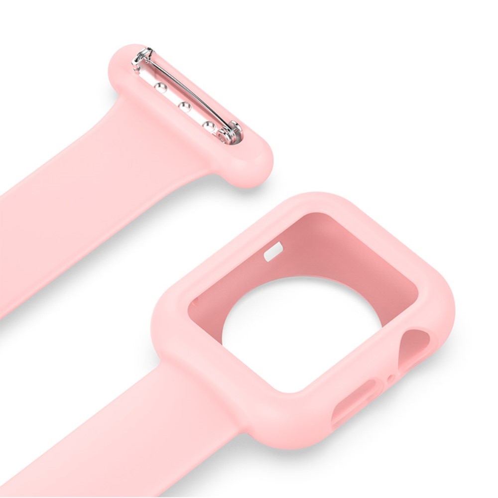 Apple Watch 41mm Series 7 skal sjuksköterskeklocka rosa