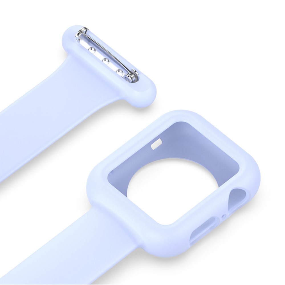Apple Watch 38/40/41 mm skal sjuksköterskeklocka ljusblå