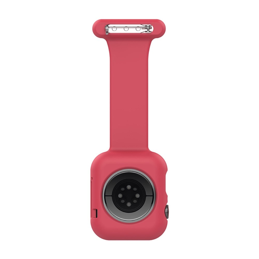 Apple Watch 41mm Series 8 skal sjuksköterskeklocka röd