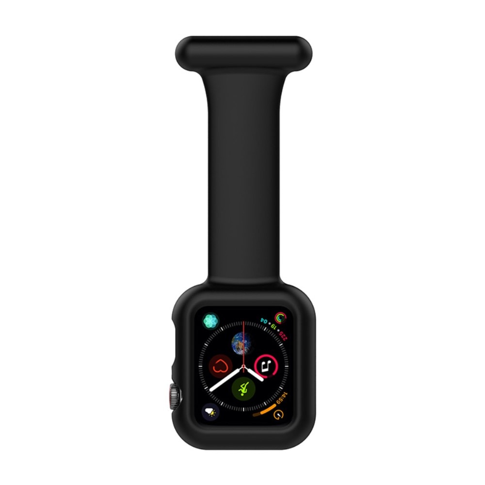 Apple Watch 41mm Series 9 skal sjuksköterskeklocka svart