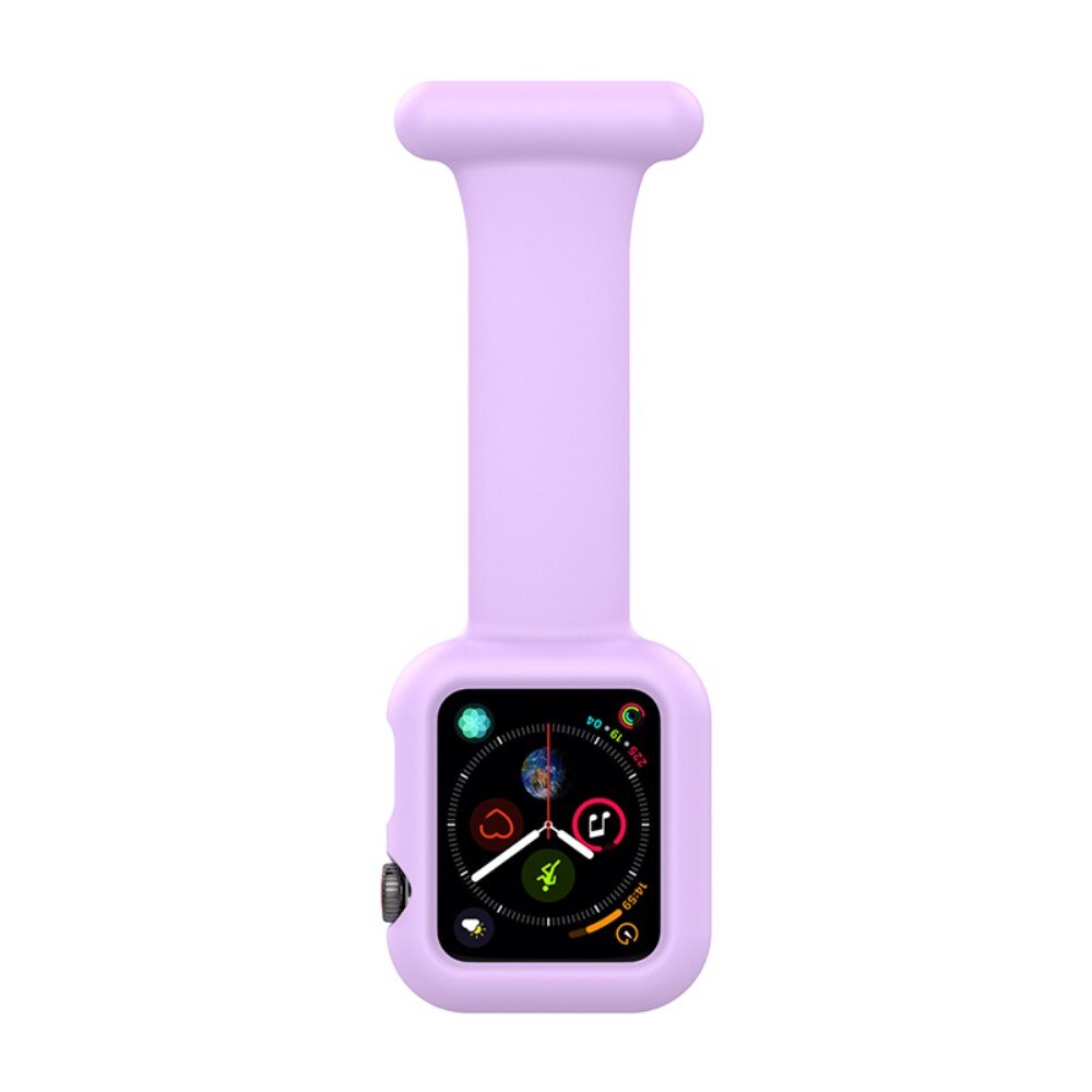 Apple Watch 44mm skal sjuksköterskeklocka lila