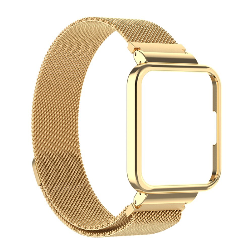 Skal+Armband Milanese Xiaomi Redmi Watch 2 Lite guld