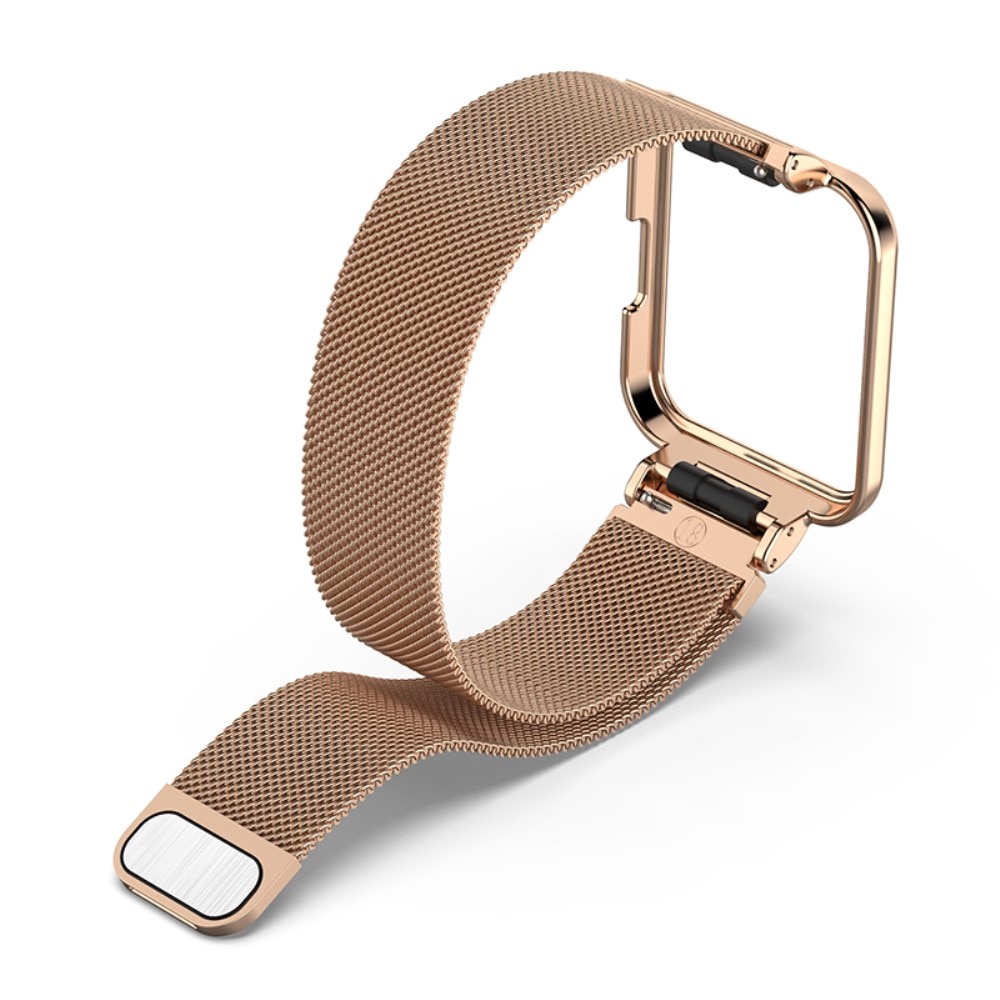 Skal+Armband Milanese Xiaomi Redmi Watch 2 Lite roséguld