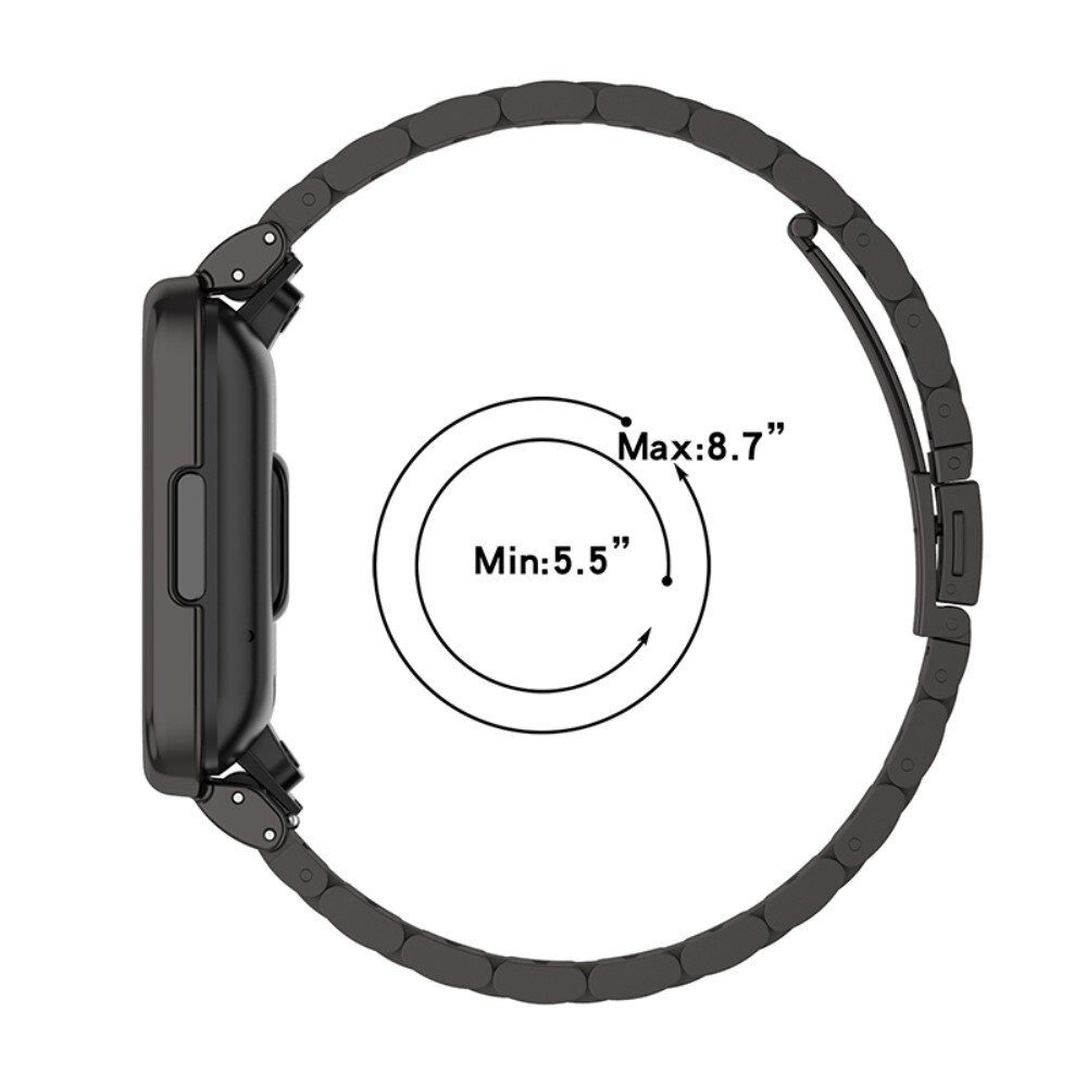 Metallarmband Xiaomi Redmi Watch 2 Lite svart