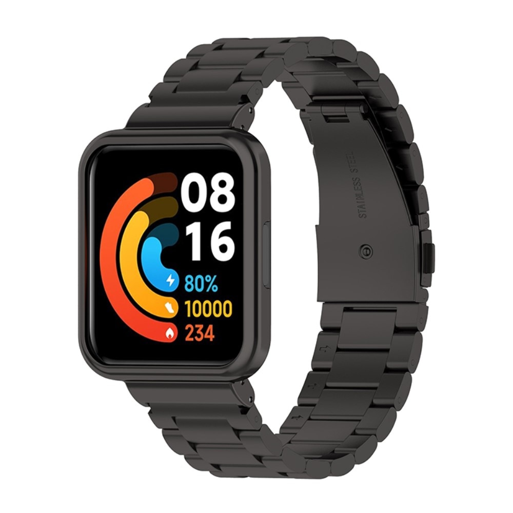 Metallarmband Xiaomi Redmi Watch 2 Lite svart