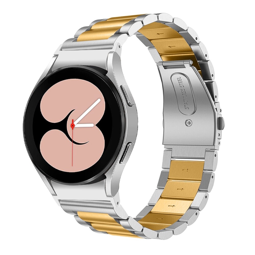 Full Fit Metallarmband Samsung Galaxy Watch 6 40mm silver/guld