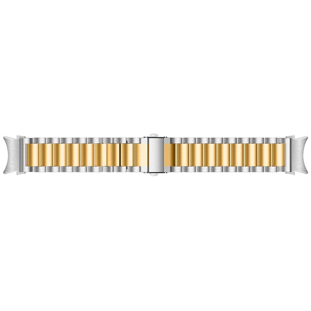 Full Fit Metallarmband Samsung Galaxy Watch 4 Classic 42mm silver/guld