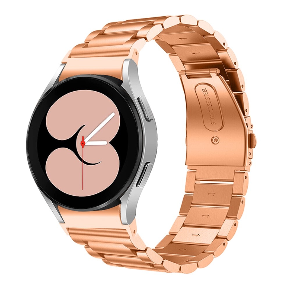 Full Fit Metallarmband Samsung Galaxy Watch 4 Classic 42mm roséguld