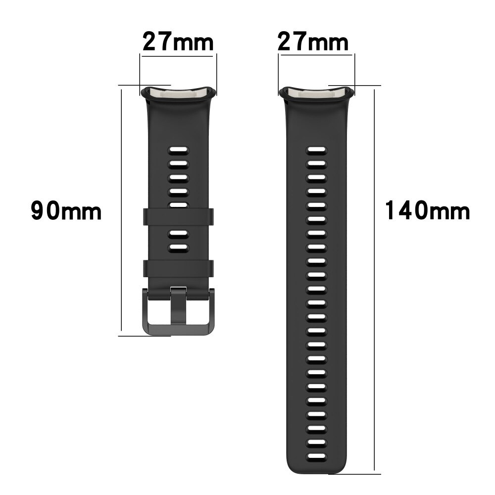 Silikonarmband Polar Vantage V2 svart