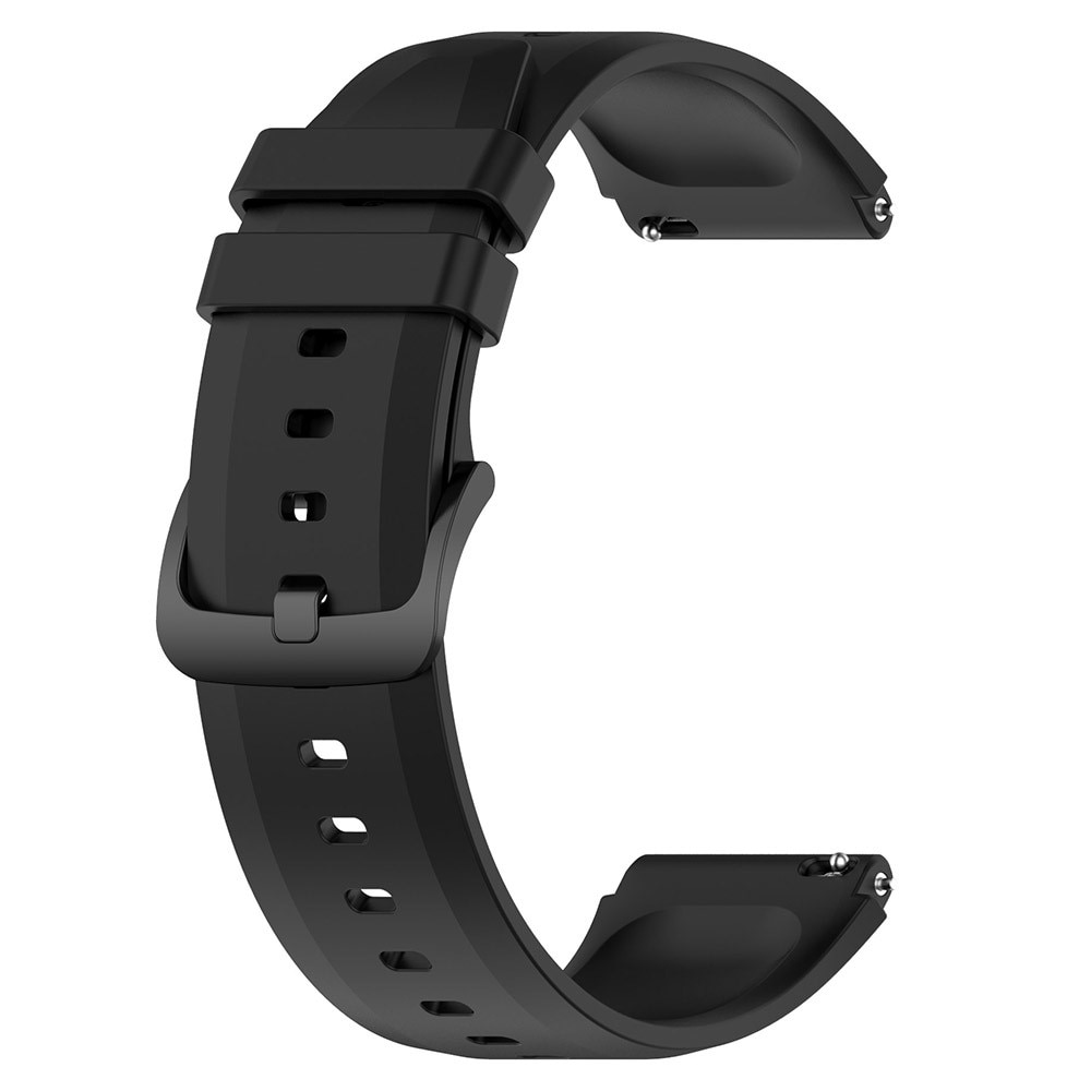 Silikonarmband Xiaomi Watch S1/S1 Active svart