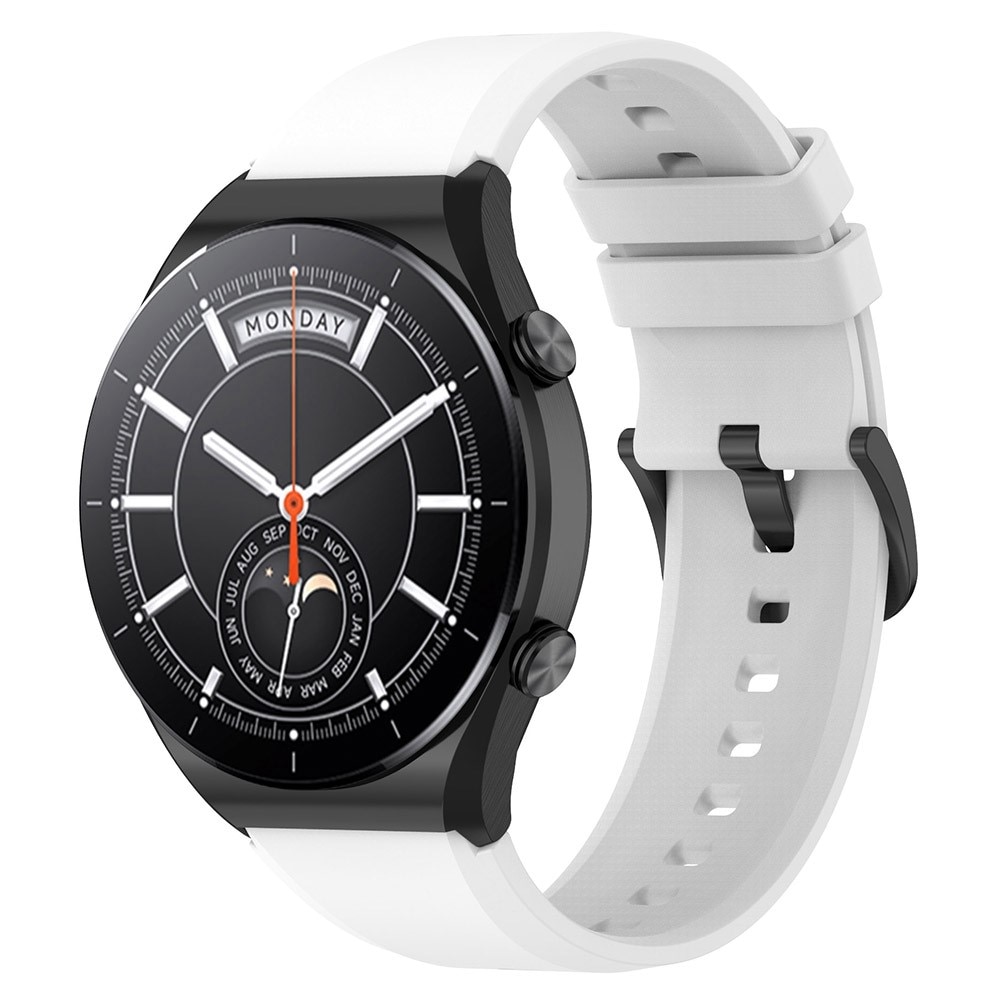 Silikonarmband Xiaomi Watch S1 vit