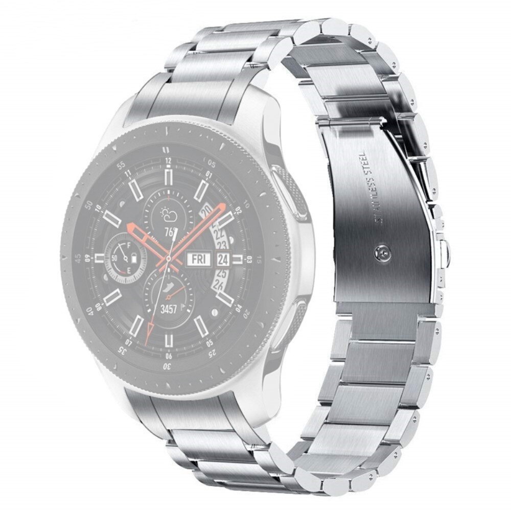 Full Fit Metallarmband Samsung Galaxy Watch 46mm silver