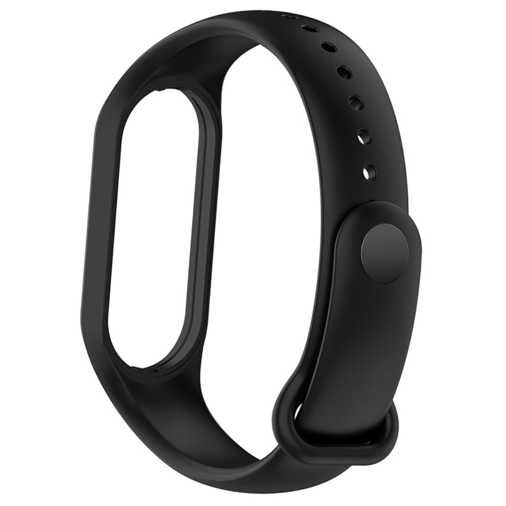 Silikonarmband Xiaomi Mi Band 7 svart