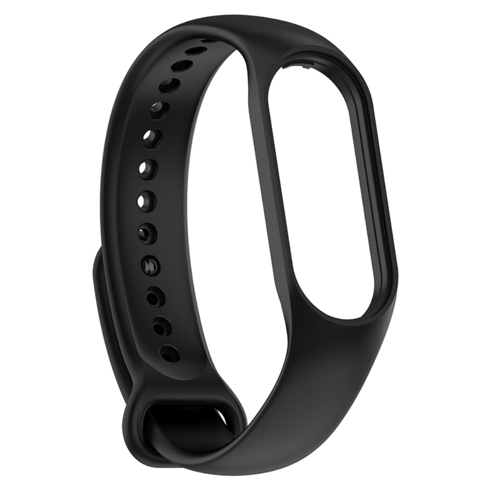 Silikonarmband Xiaomi Mi Band 7 svart