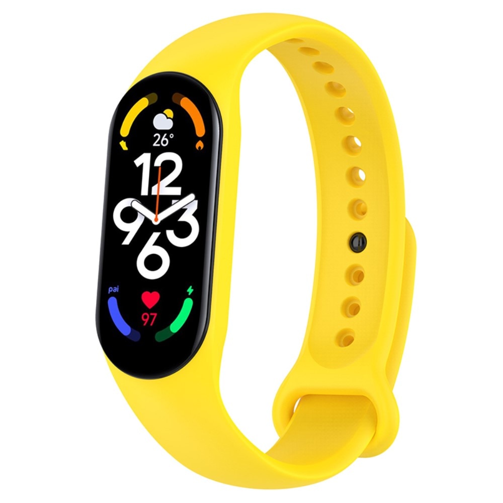 Silikonarmband Xiaomi Mi Band 7 gul