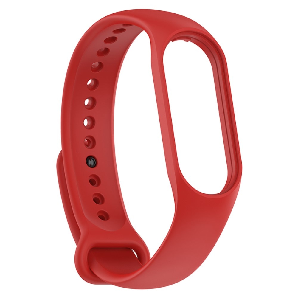 Silikonarmband Xiaomi Mi Band 7 röd