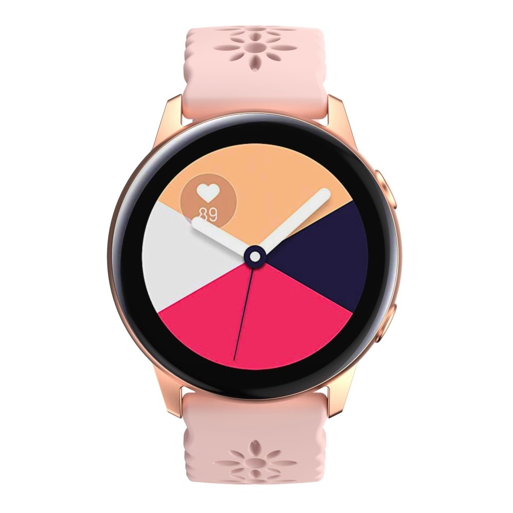 Blossom silikonarmband Samsung Galaxy Watch 5 44mm rosa