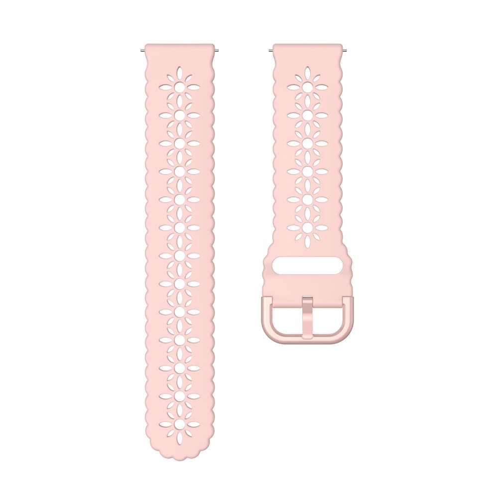 Blossom silikonarmband Universal 20mm rosa