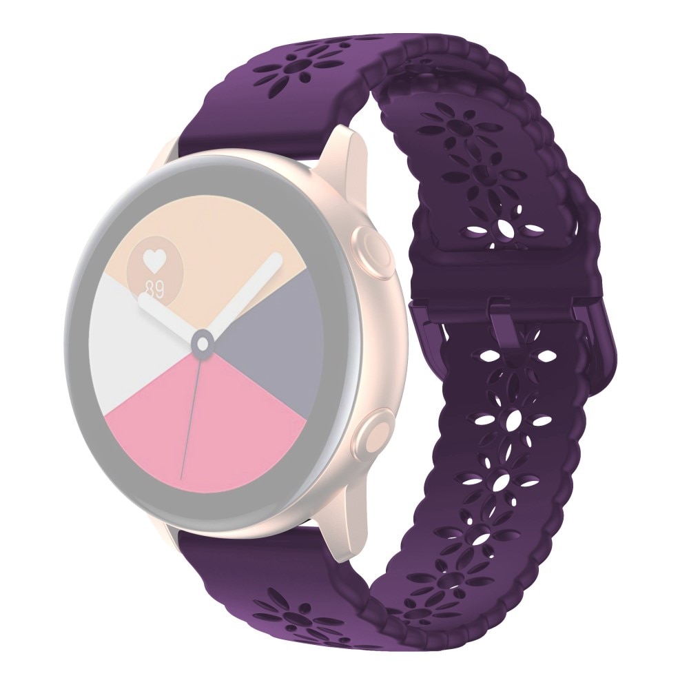 Blossom silikonarmband Samsung Galaxy Watch 5 44mm lila