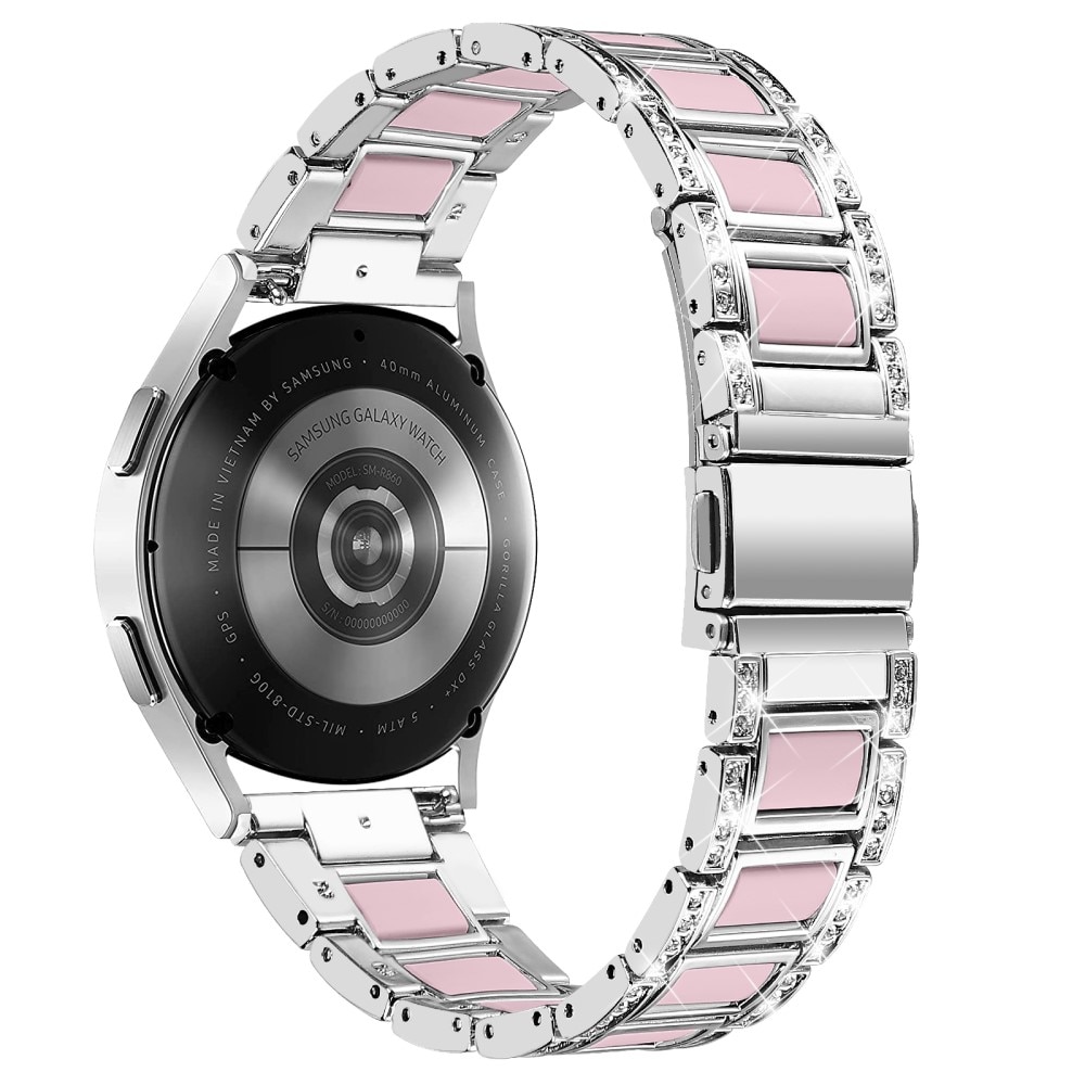 Diamond Bracelet Withings ScanWatch Horizon Silver Rose