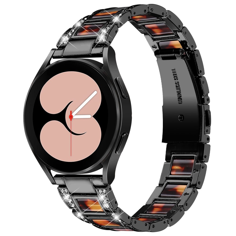 Diamond Bracelet Samsung Galaxy Watch 4 40/42/44/46 Black Coffee