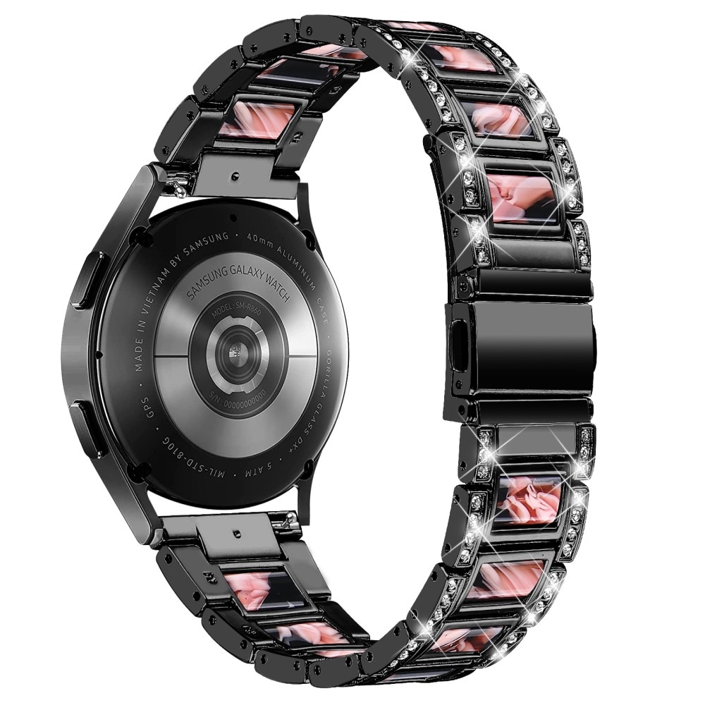 Diamond Bracelet Garmin Vivoactive 5 Black Blossom