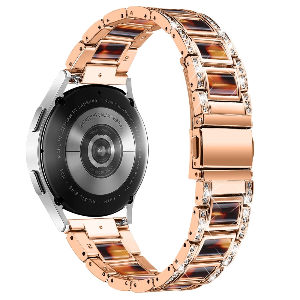 Diamond Bracelet Withings Steel HR 40mm Rosegold Coffee