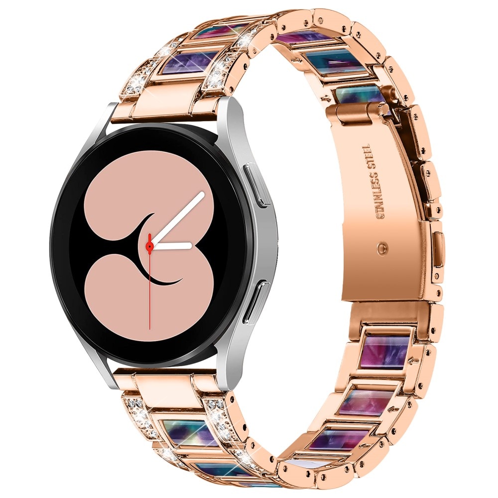 Diamond Bracelet Samsung Galaxy Watch 5 44mm Rosegold Space