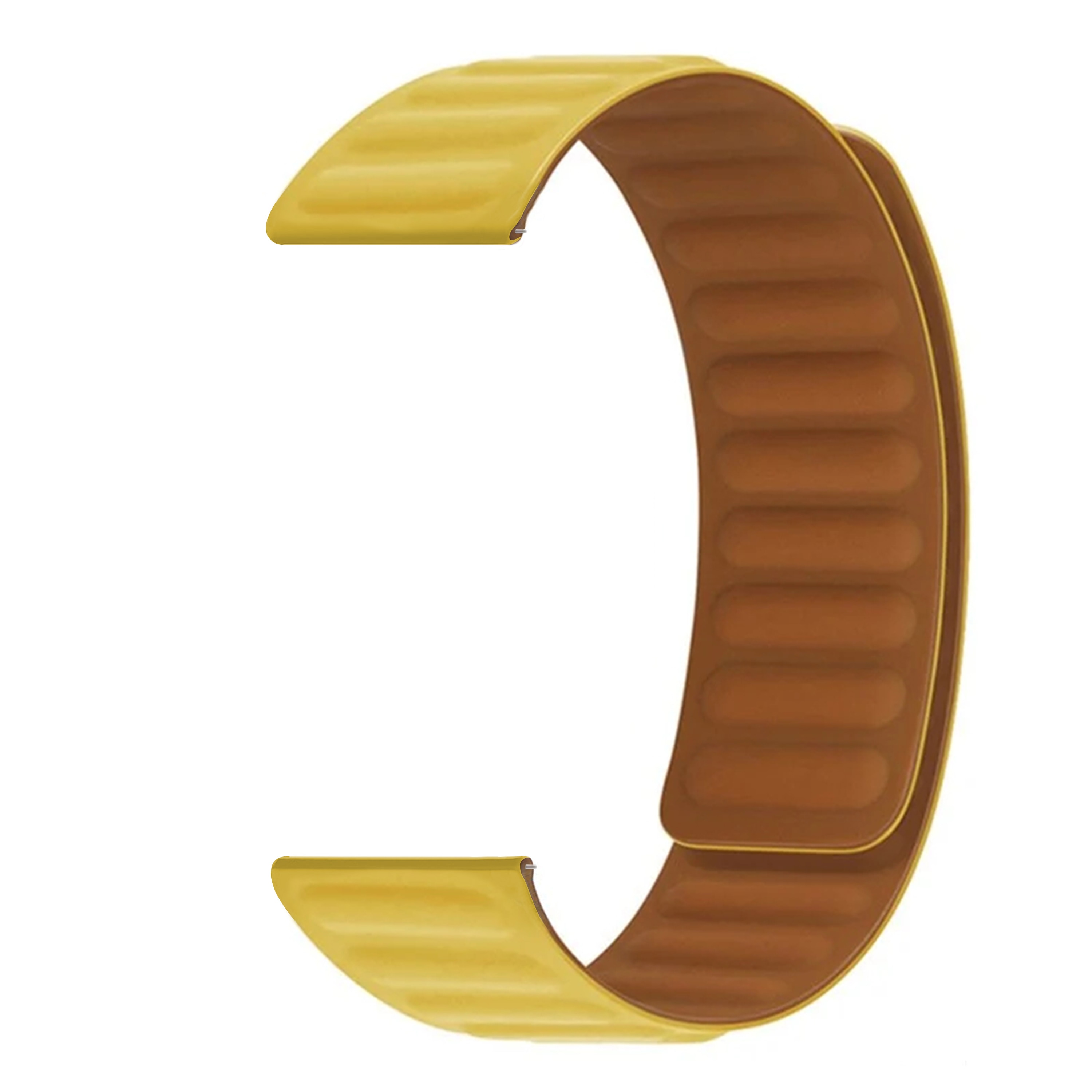 Magnetiskt silikonarmband Polar Unite gul