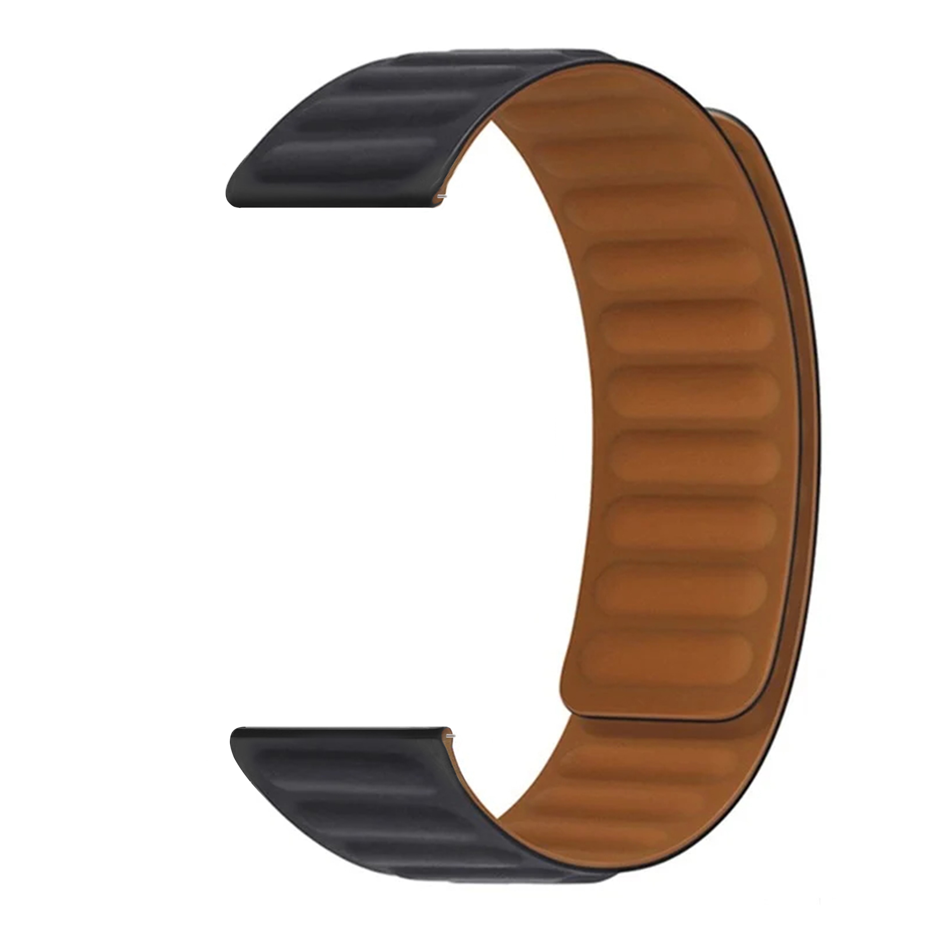 Magnetiskt silikonarmband Polar Vantage M2 svart