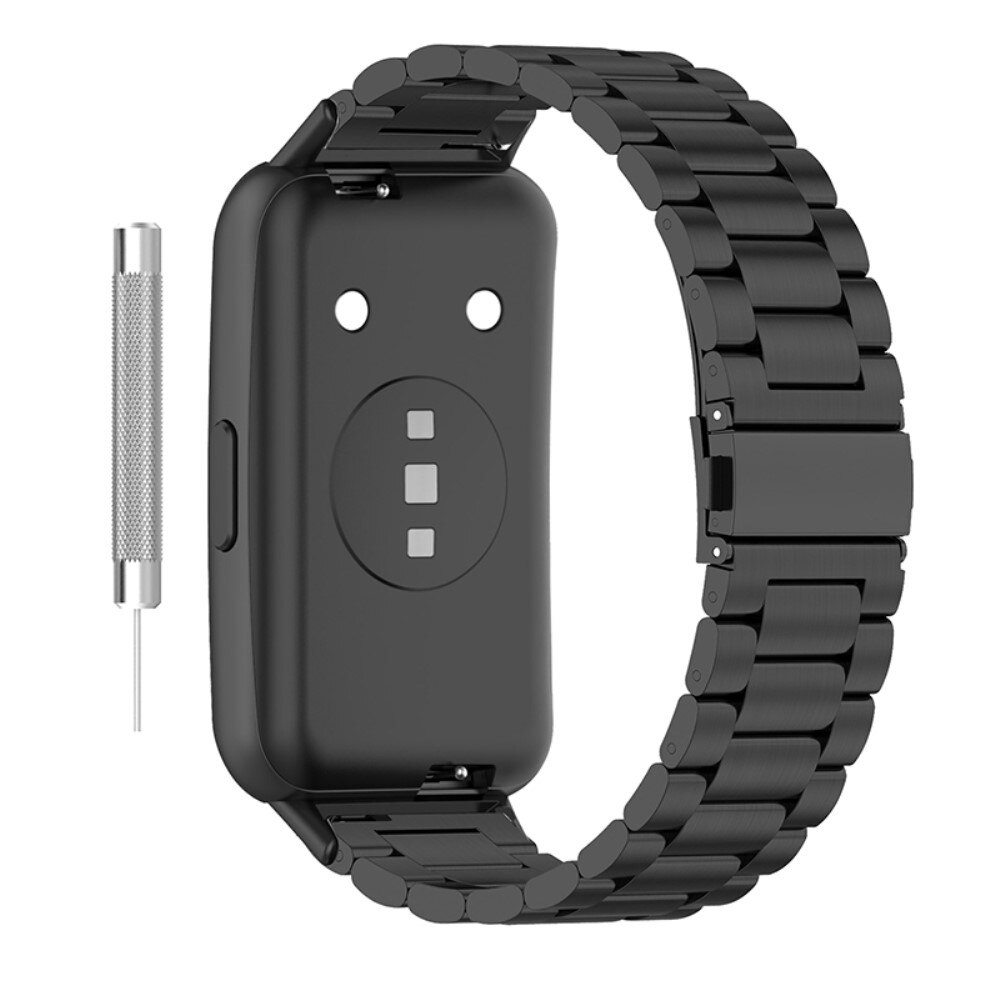 Metallarmband   Svart