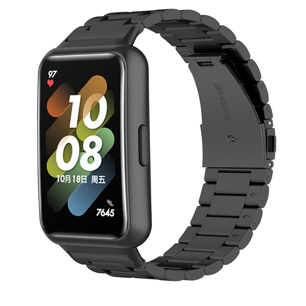Metallarmband   Svart
