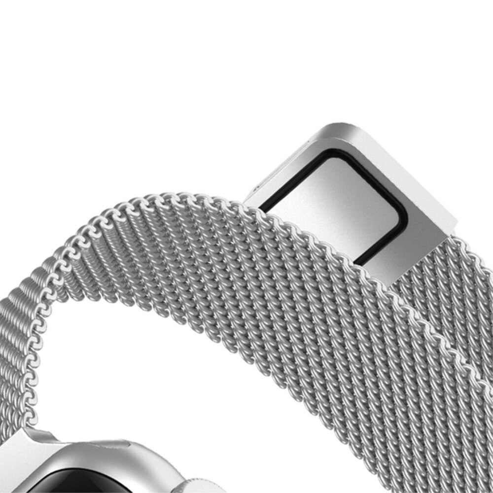 Armband Slim Milanese Apple Watch 45mm Series 9 silver