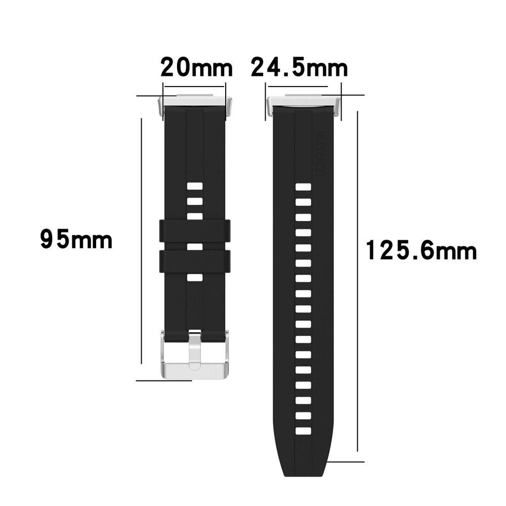 Silikonarmband   Vit
