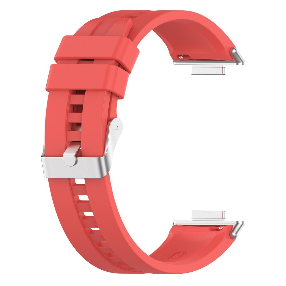 Silikonarmband Huawei Watch Fit 2 Röd