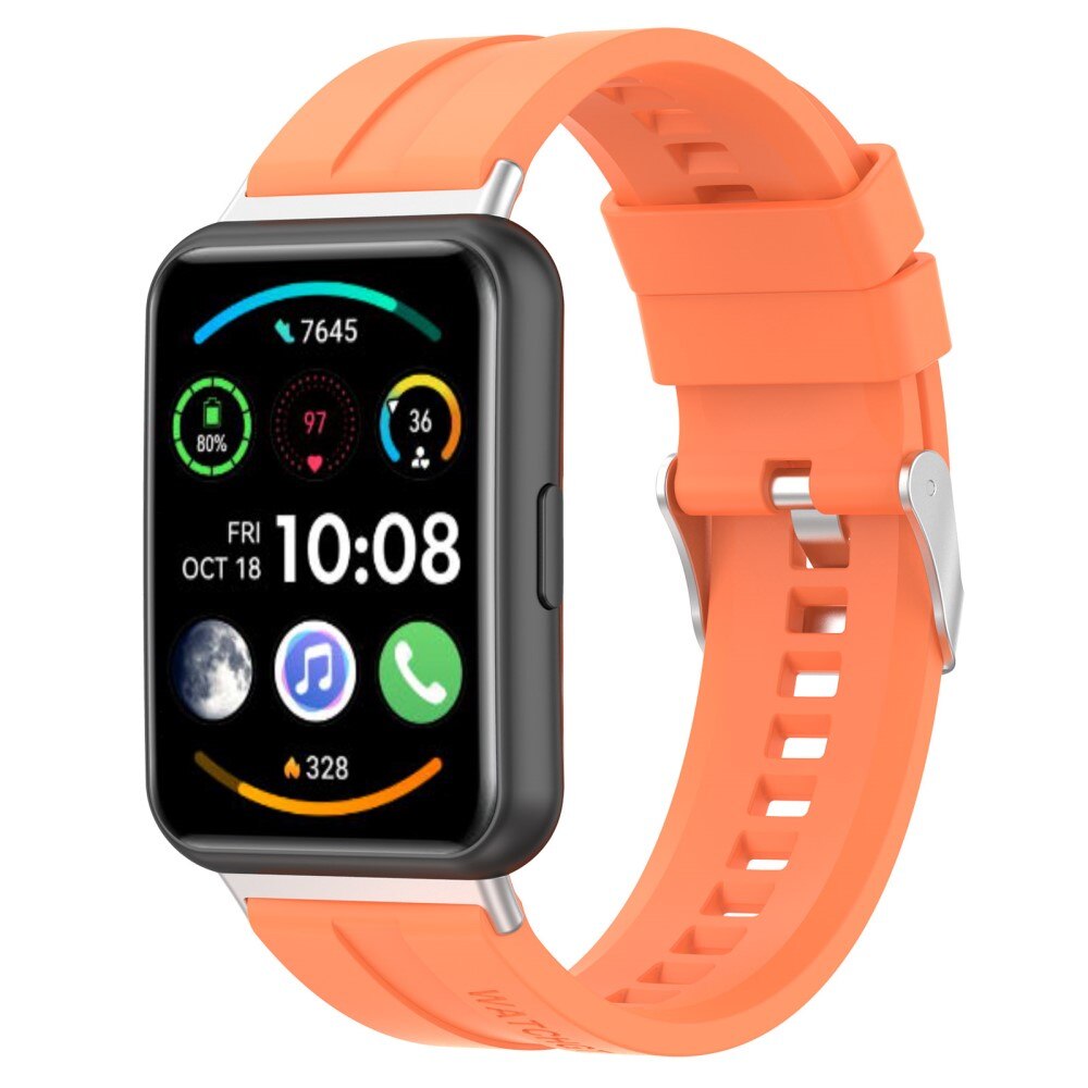 Silikonarmband Huawei Watch Fit 2 orange