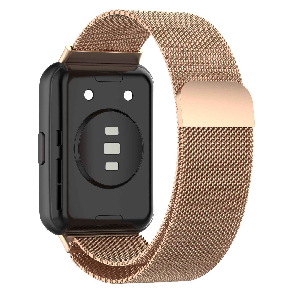 Armband Milanese Huawei Watch Fit 2 Roséguld