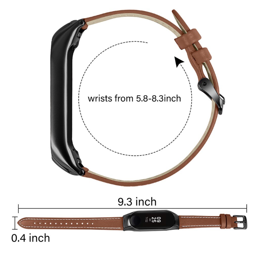 Läderarmband   Brun