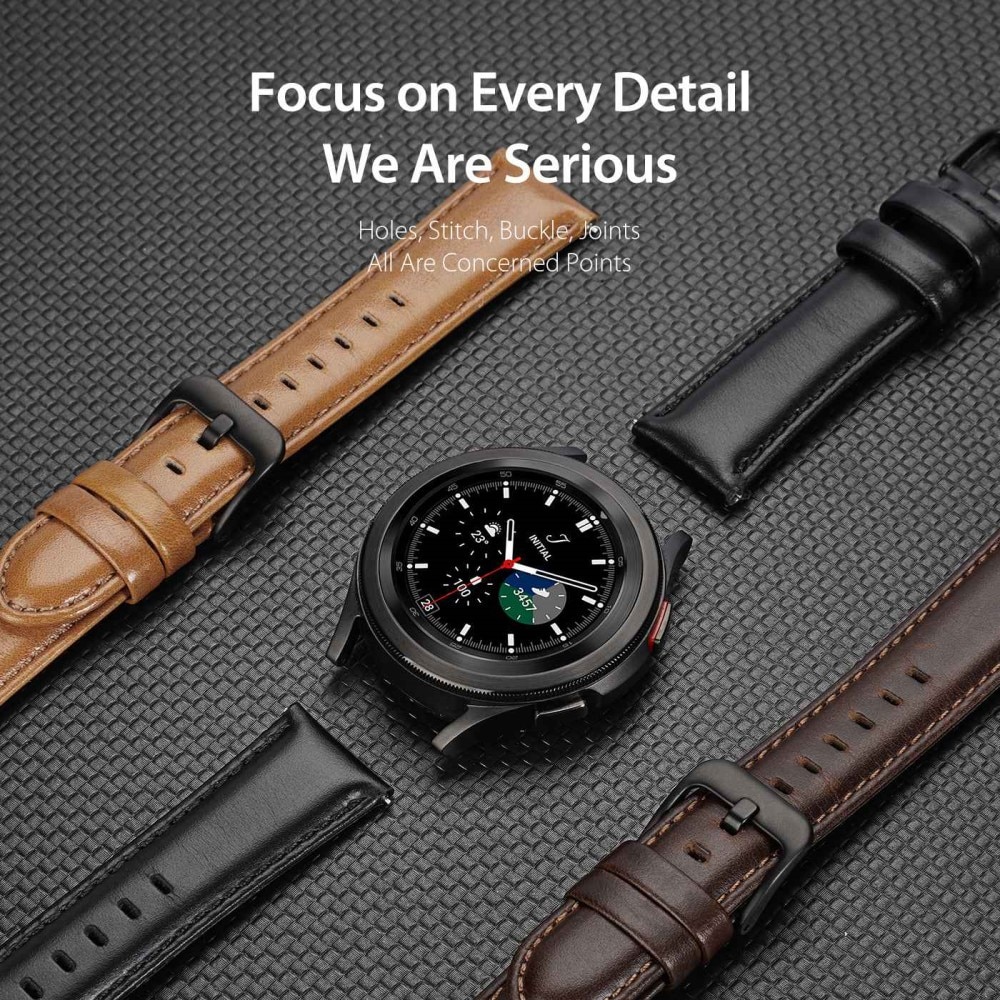 Leather Armband Samsung Galaxy Watch 6 40mm Black