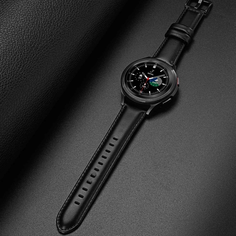 Leather Armband Samsung Galaxy Watch 6 Classic 47mm Black