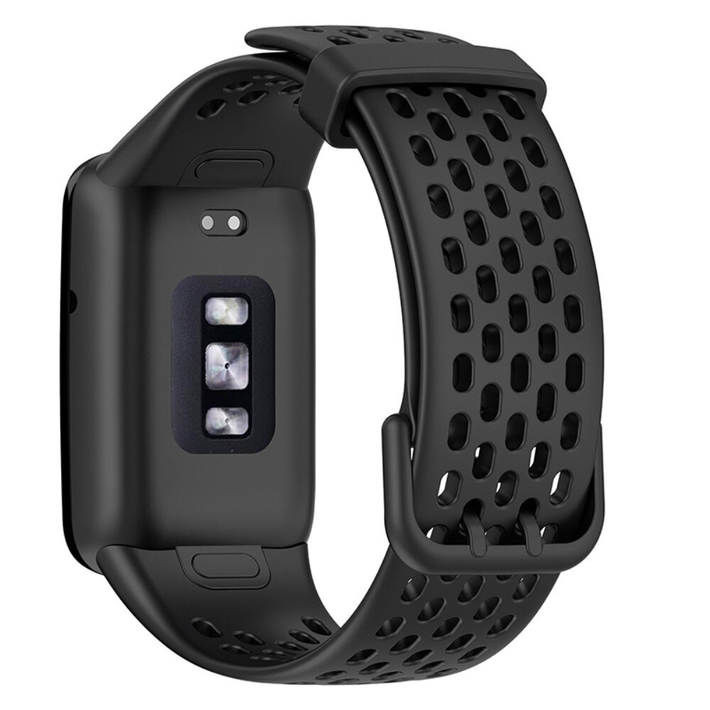 Silikonarmband Sport Xiaomi Mi Band 7 Pro svart