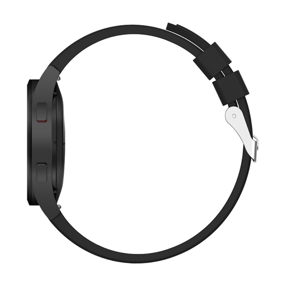 Full Fit Silikonarmband Samsung Galaxy Watch 4 40mm svart