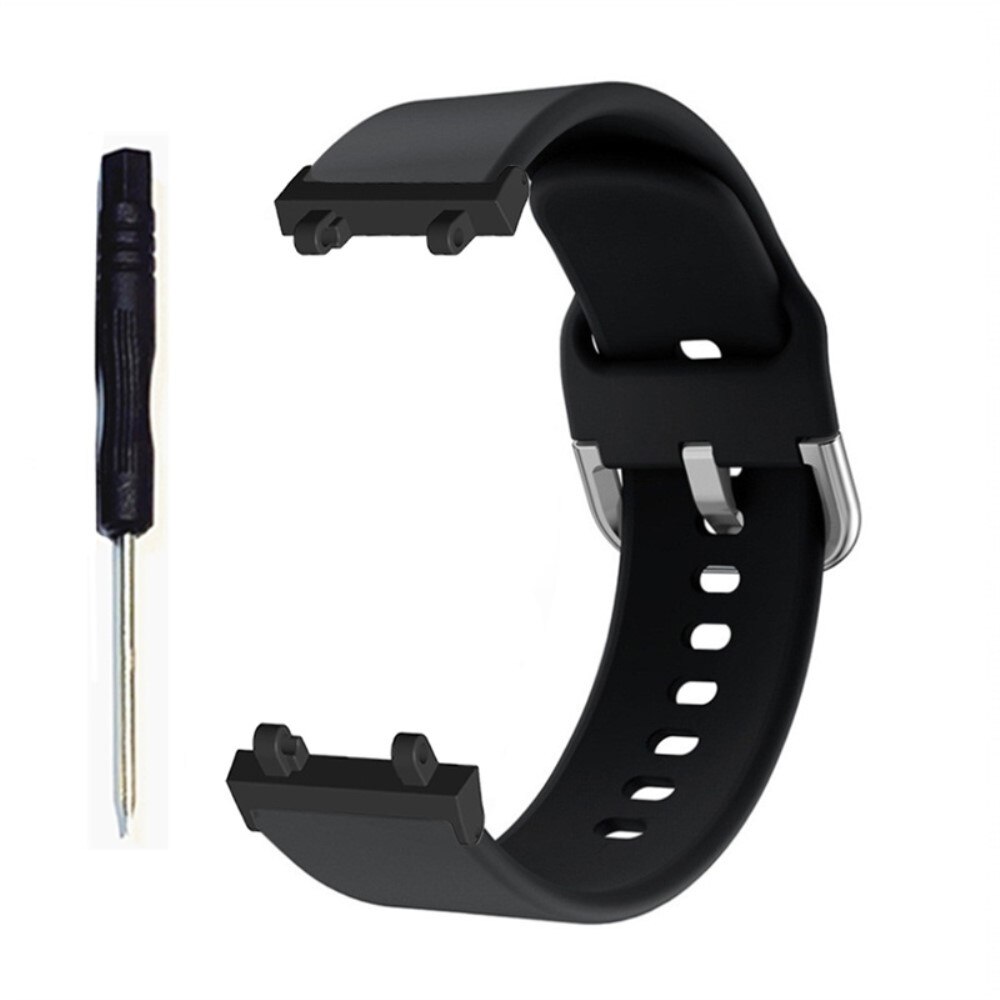 Silikonarmband   Svart
