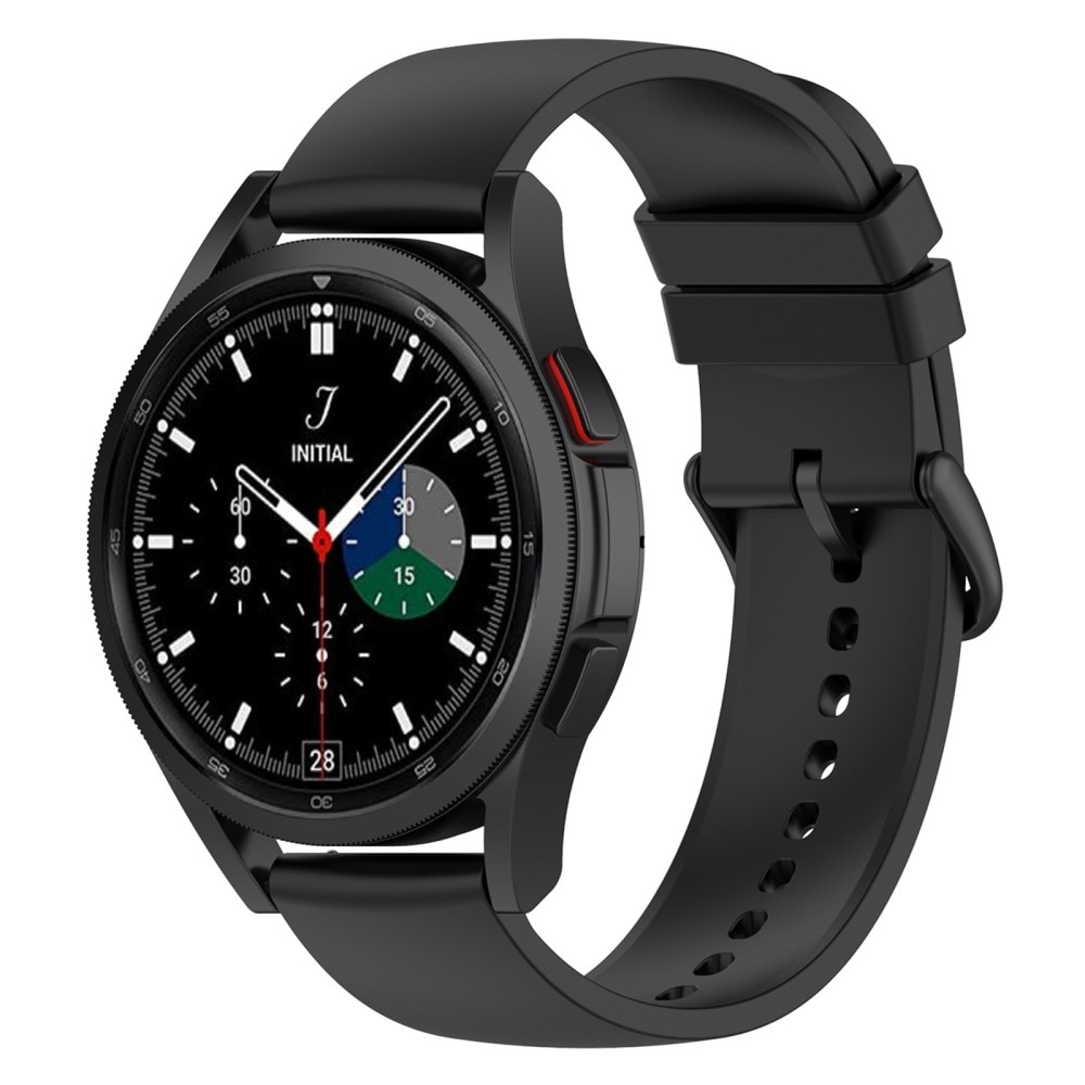 Silikonarmband Samsung Galaxy Watch 4 40mm svart