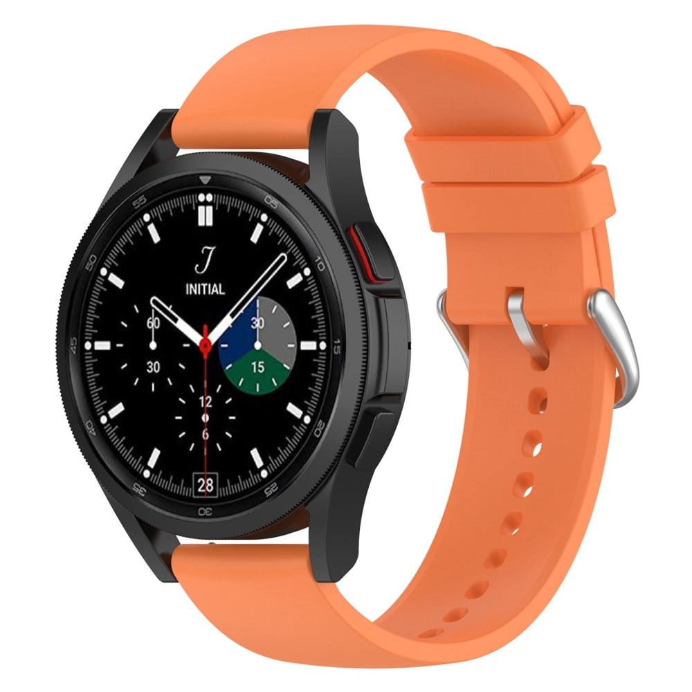 Silikonarmband Samsung Galaxy Watch 5 Pro 45mm orange