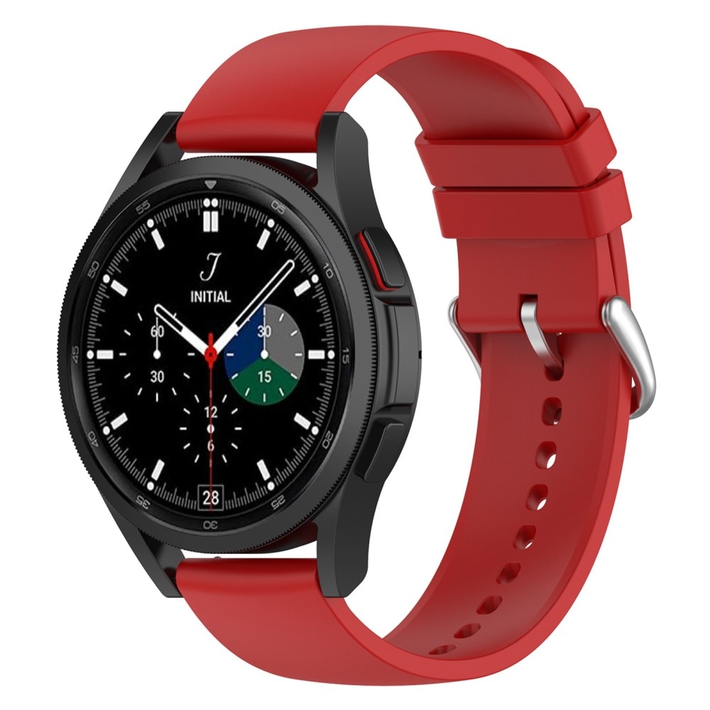 Silikonarmband Samsung Galaxy Watch 5 44mm röd